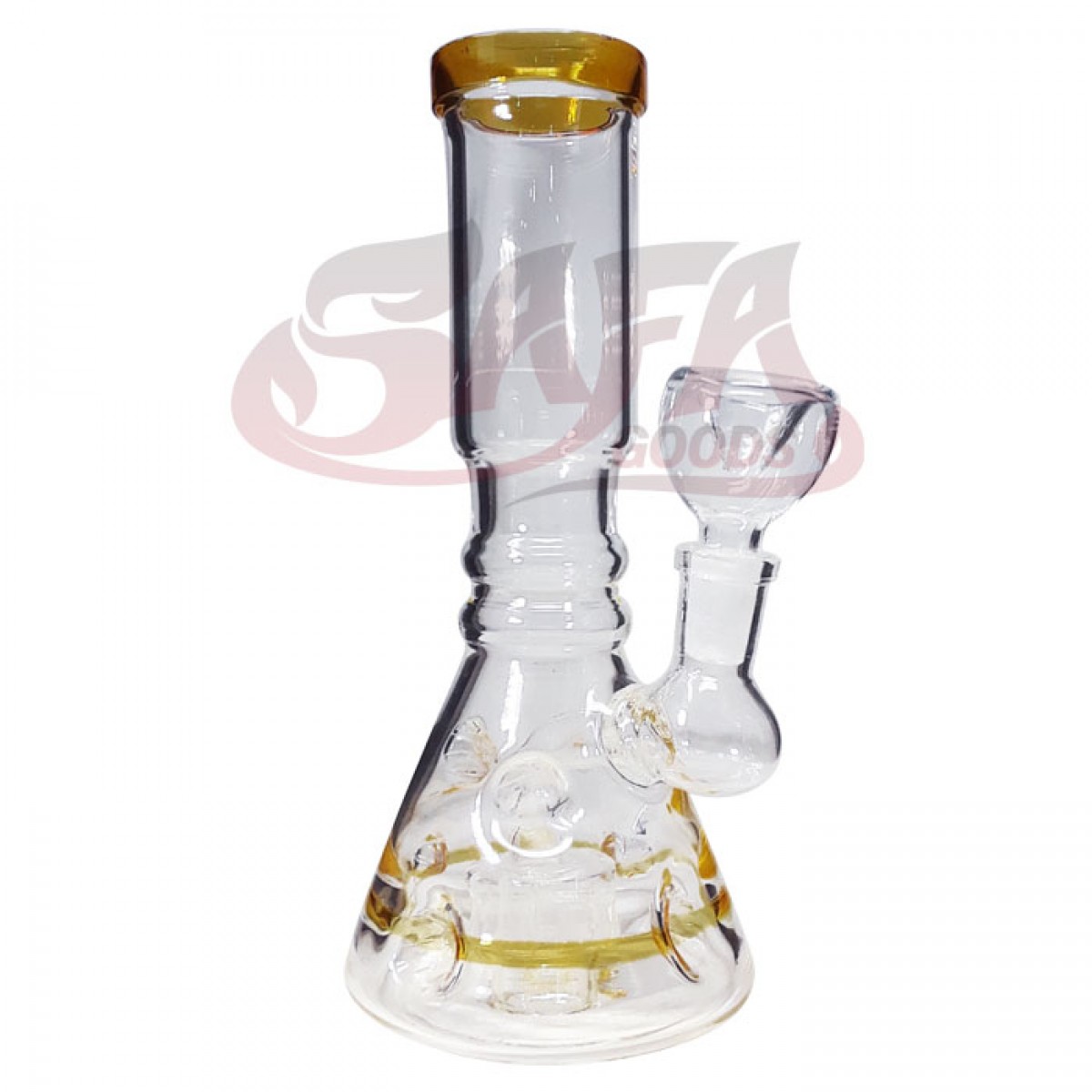 Glass Water Pipes - Icy Showerhead Percolator